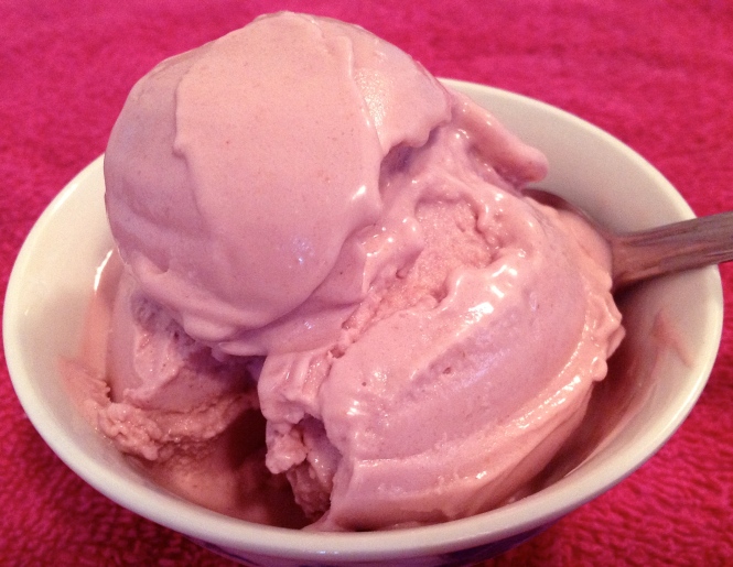 Super Low-Fat Strawberry Ice Cream